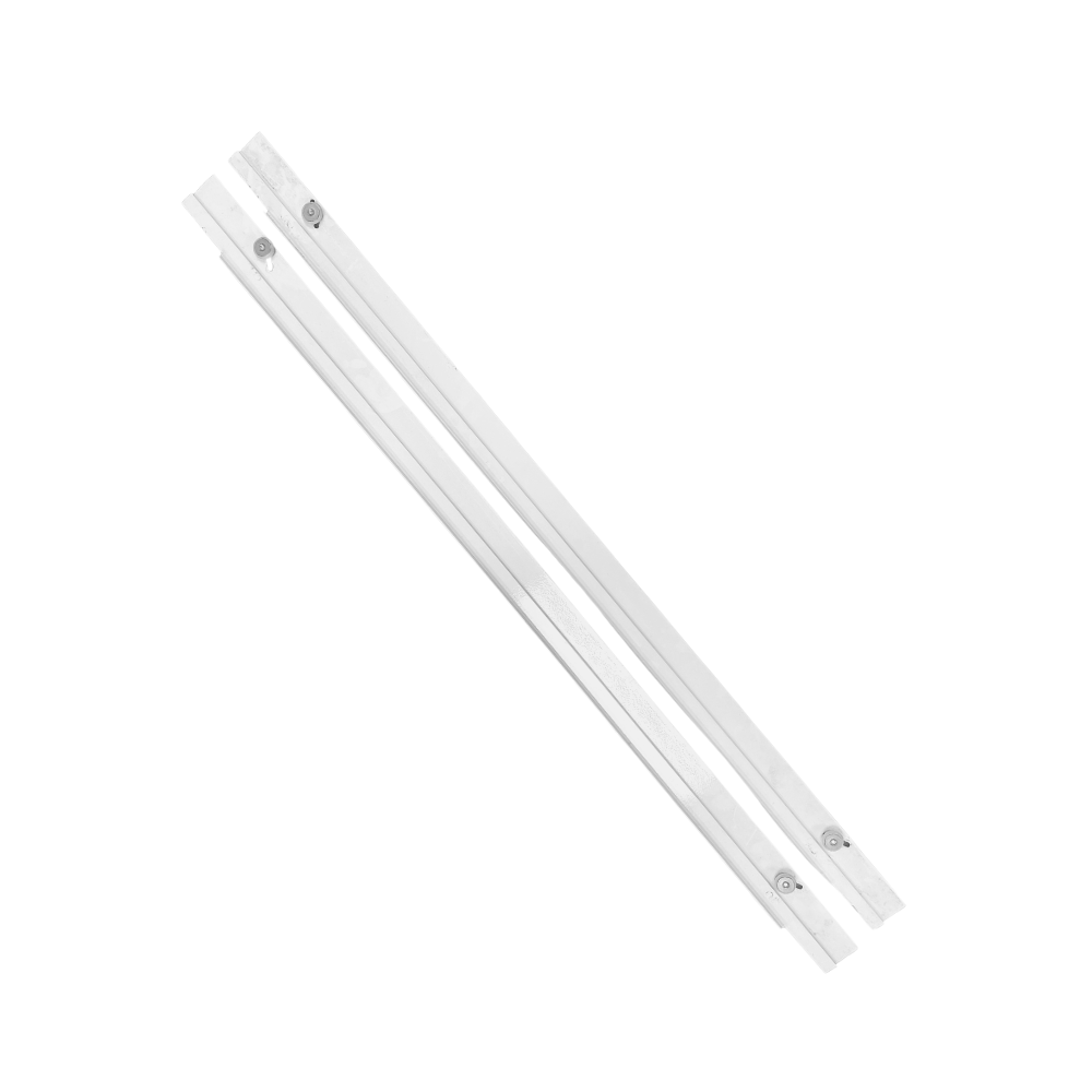 Sliding Screen Door Top Roller Panel, White (TRP-W) - Garage and Sliding Door Hardware